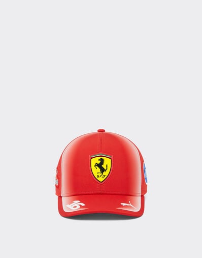 Leclerc Replica 2026 Puma Baseball Cap for Scuderia Ferrari HP Ferrari Leclerc Replica 2026 Puma Baseball Cap for Scuderia Ferrari HP Rosso LA0HOf