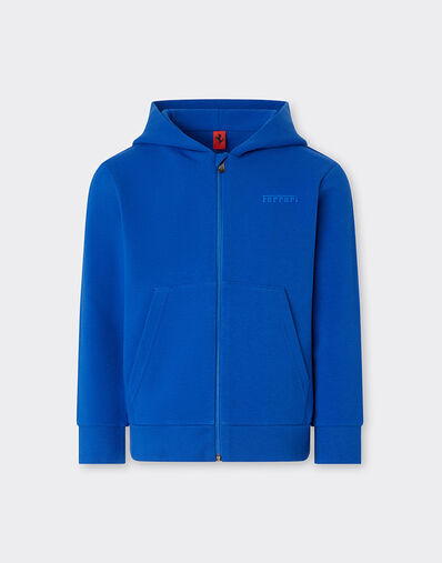 Ferrari Sudadera con capucha Azul Klein 22326fK