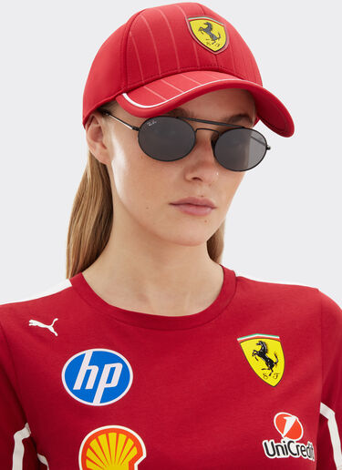 Ray-Ban for Scuderia Ferrari RB3775M en metal negro con lentes gris oscuro Ferrari Ray-Ban for Scuderia Ferrari RB3775M en metal negro con lentes gris oscuro Negro LA0EEf