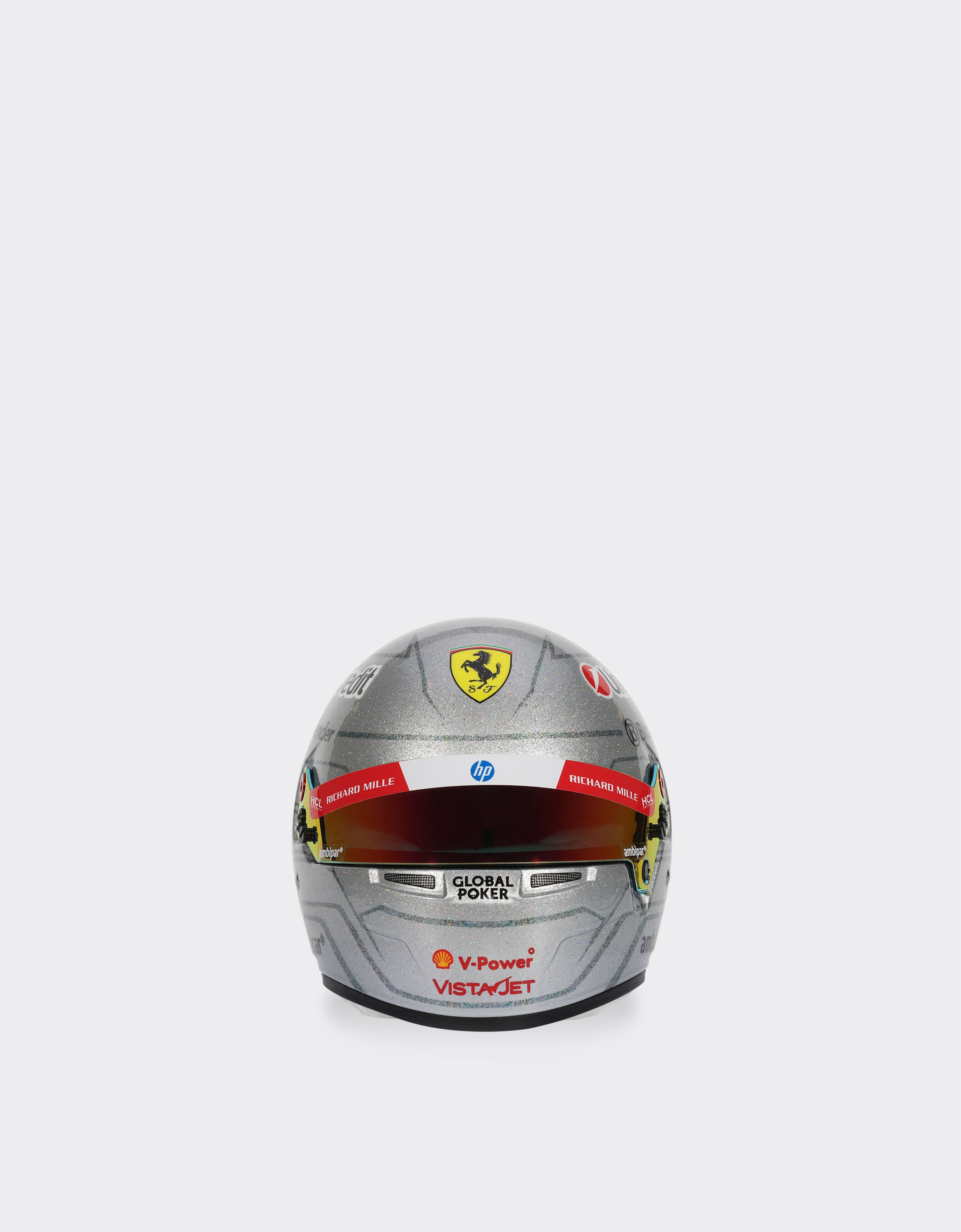 Ferrari Hamilton Las Vegas 2025 Special Edition mini helmet in 1:2 scale MULTICOLORE LA07Rf