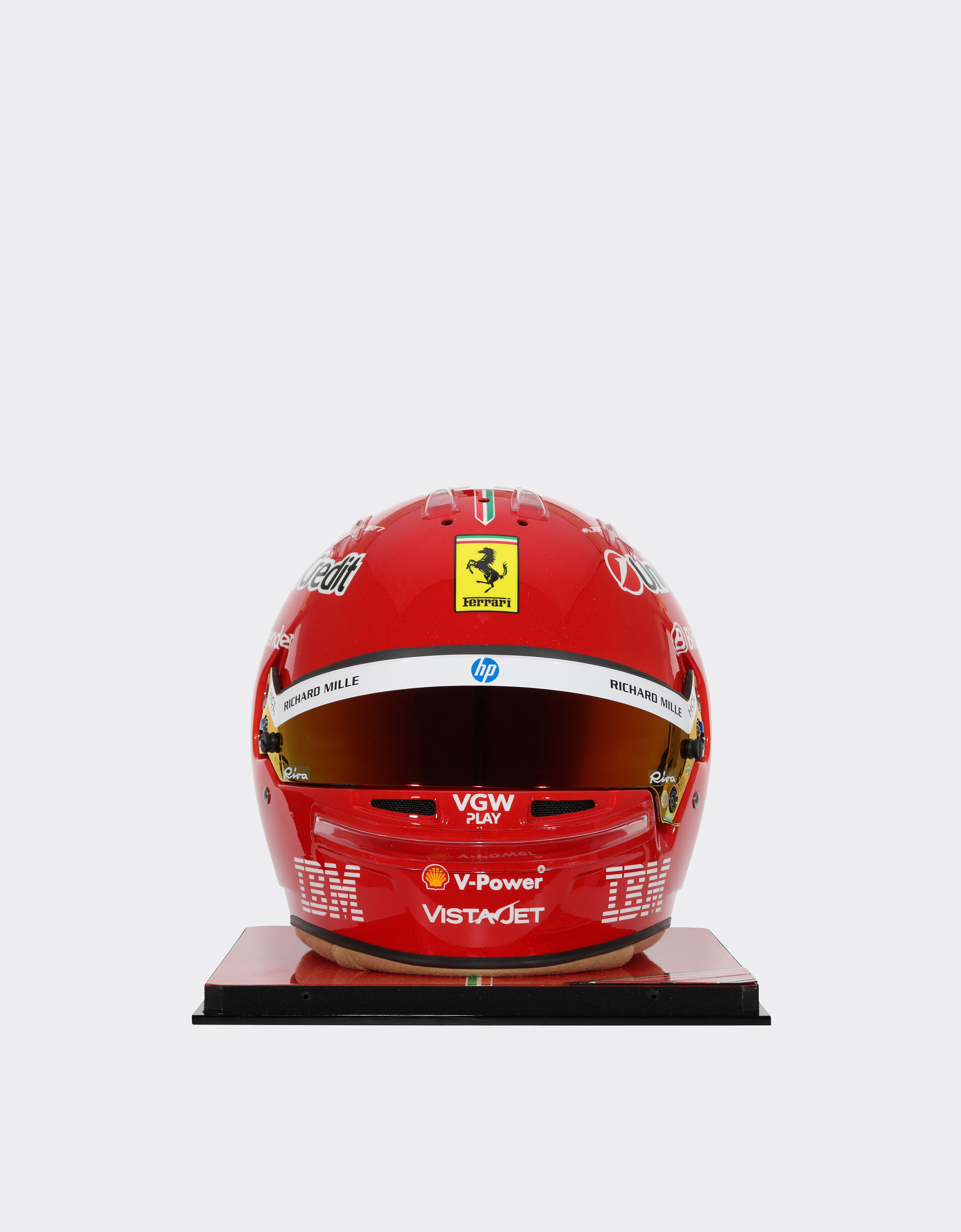 Ferrari Charles Leclerc Monza 2025 Special Edition helmet in 1:1 scale MULTICOLORE LA06Yf