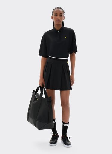  Technical piqué mini skirt Nero SJWSK0003JCO0023f