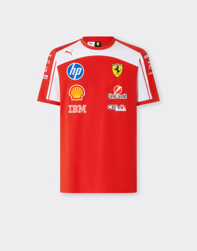 Ferrari T-shirt Replica 2026 Puma pour Scuderia Ferrari HP Rouge LA0HZf