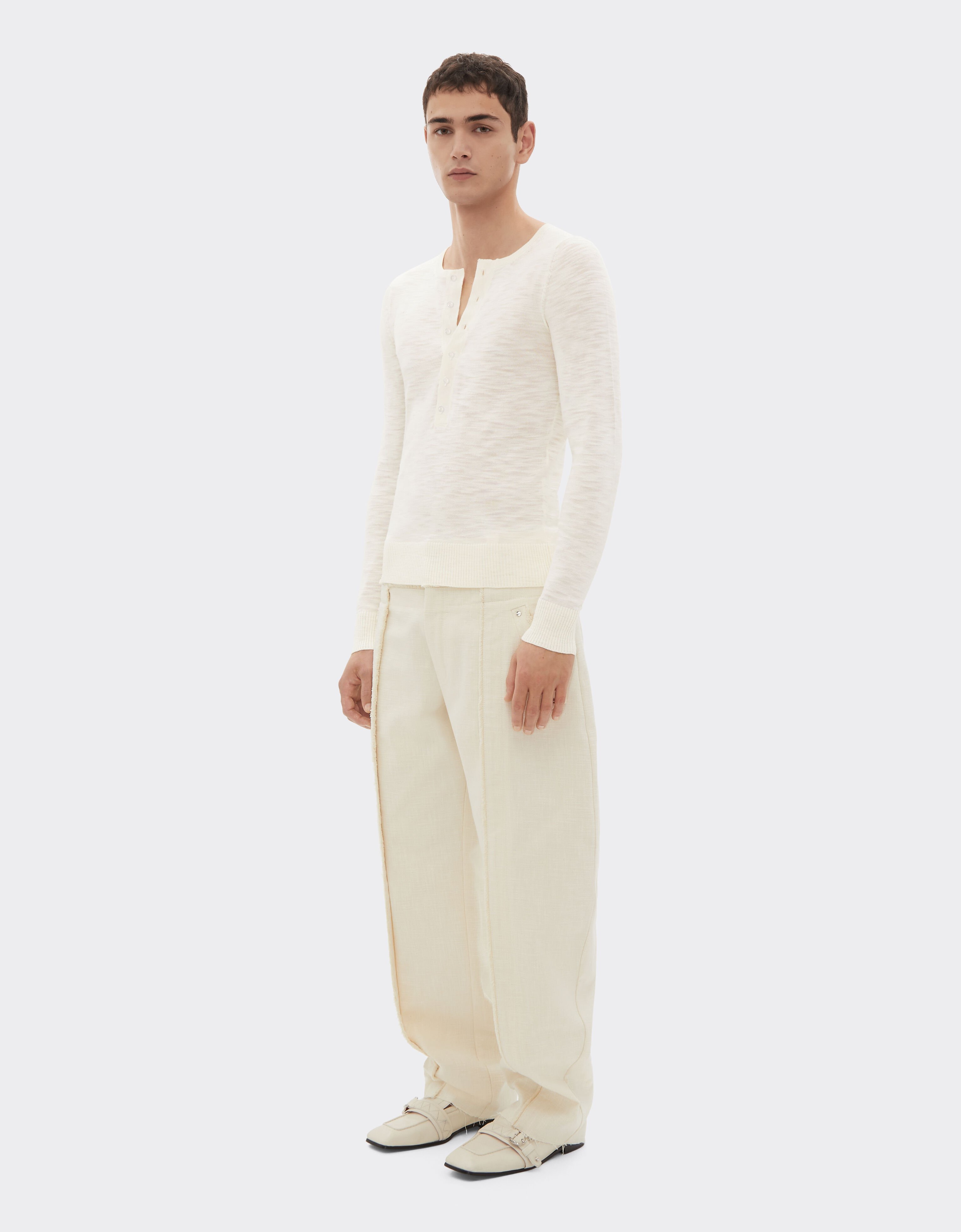 Polo en soie Ferrari Polo en soie Avorio 51128f