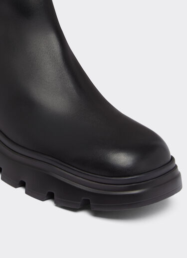 Ferrari Leather ankle boots Black 20513f