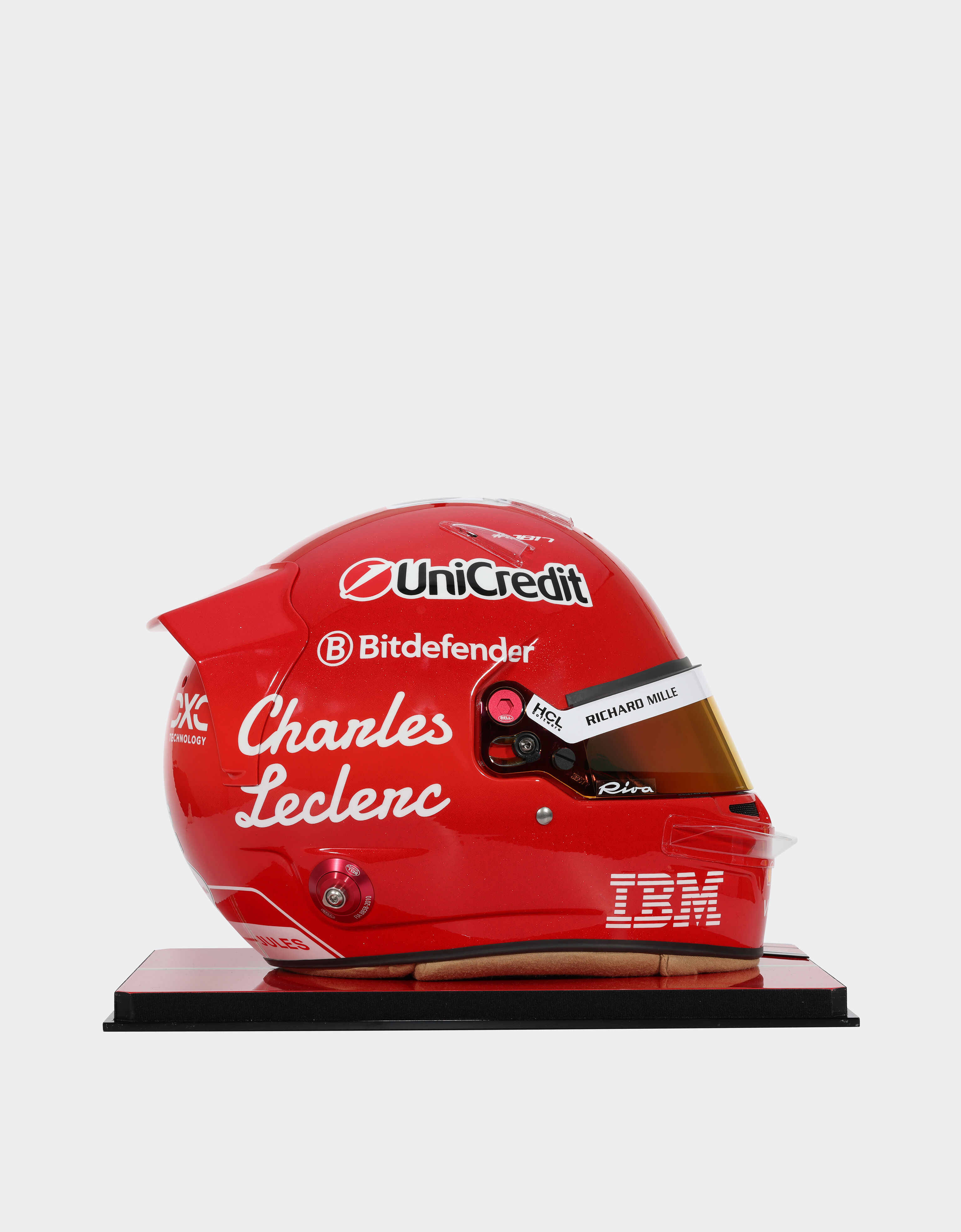 Ferrari Charles Leclerc Monza 2025 Special Edition helmet in 1:1 scale MULTICOLORE LA06Yf