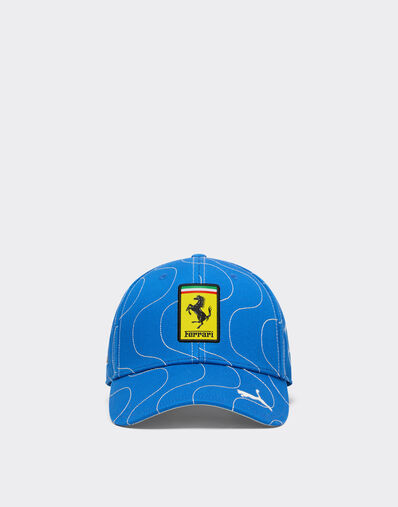 Ferrari Puma for Scuderia Ferrari HP 2025 Monza Limited Edition Replica baseball cap Blu Scozia LA0ATf