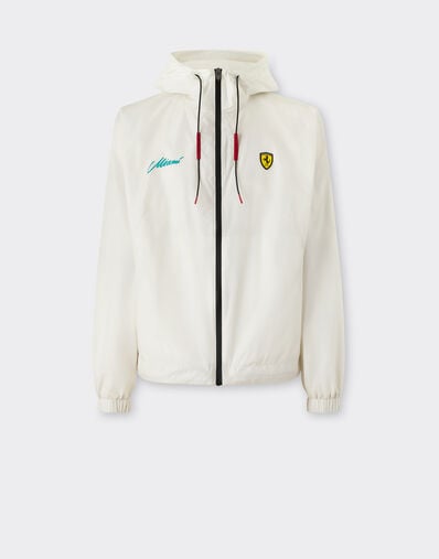 Ferrari Windjacke Scuderia Ferrari Miami 2026 Avorio SWMOU0016WNY0004f