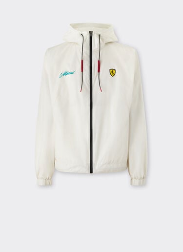 Ferrari Windjacke Scuderia Ferrari Miami 2026 Avorio SWMOU0016WNY0004f