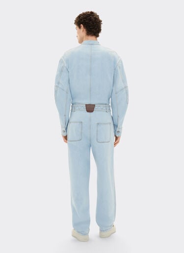 Jumpsuit in denim stone-washed Ferrari x Charles Leclerc Ferrari Jumpsuit in denim stone-washed Ferrari x Charles Leclerc Denim Chiaro 22776f