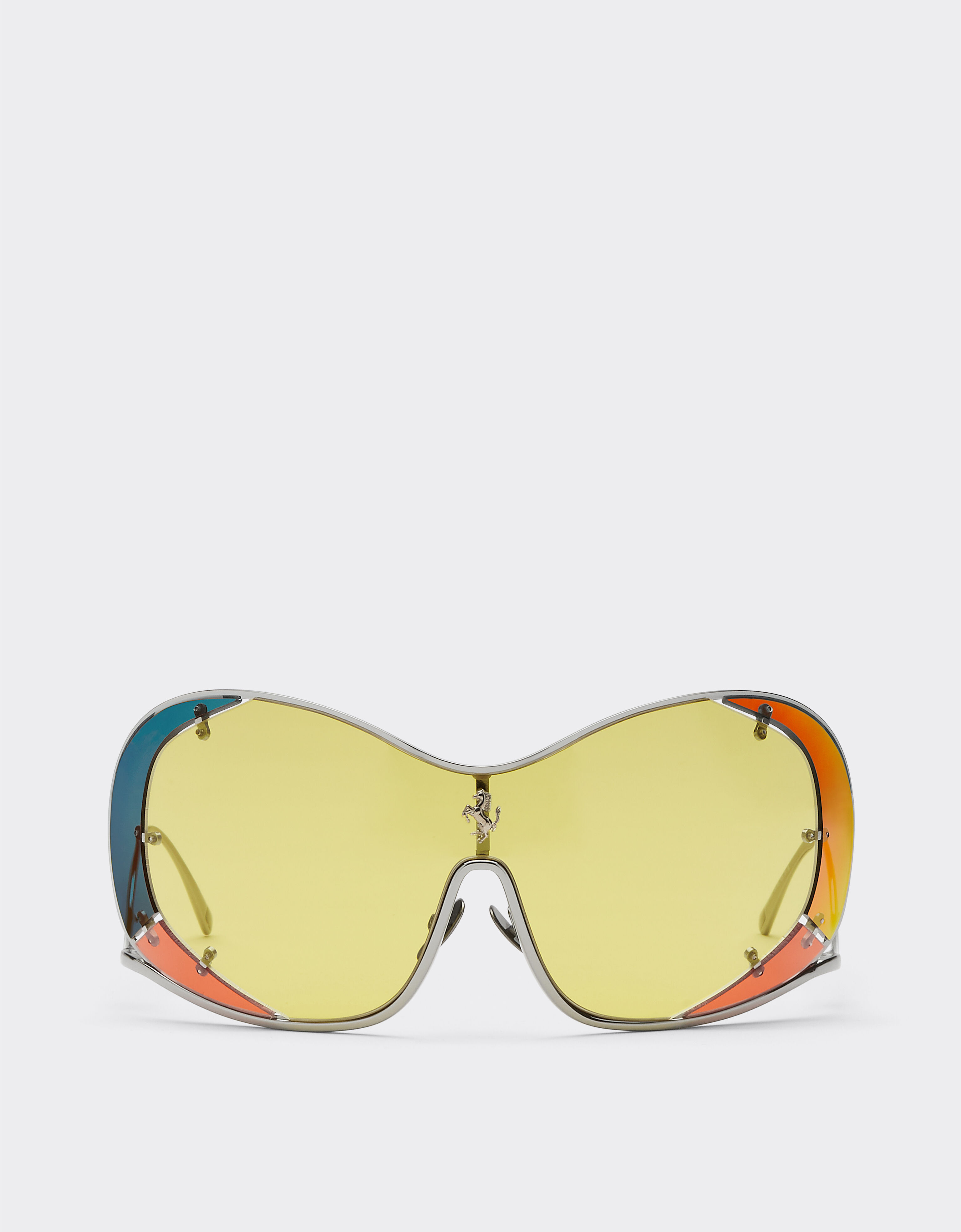 Ferrari Ferrari sunglasses with yellow lenses 黑色 F1201f