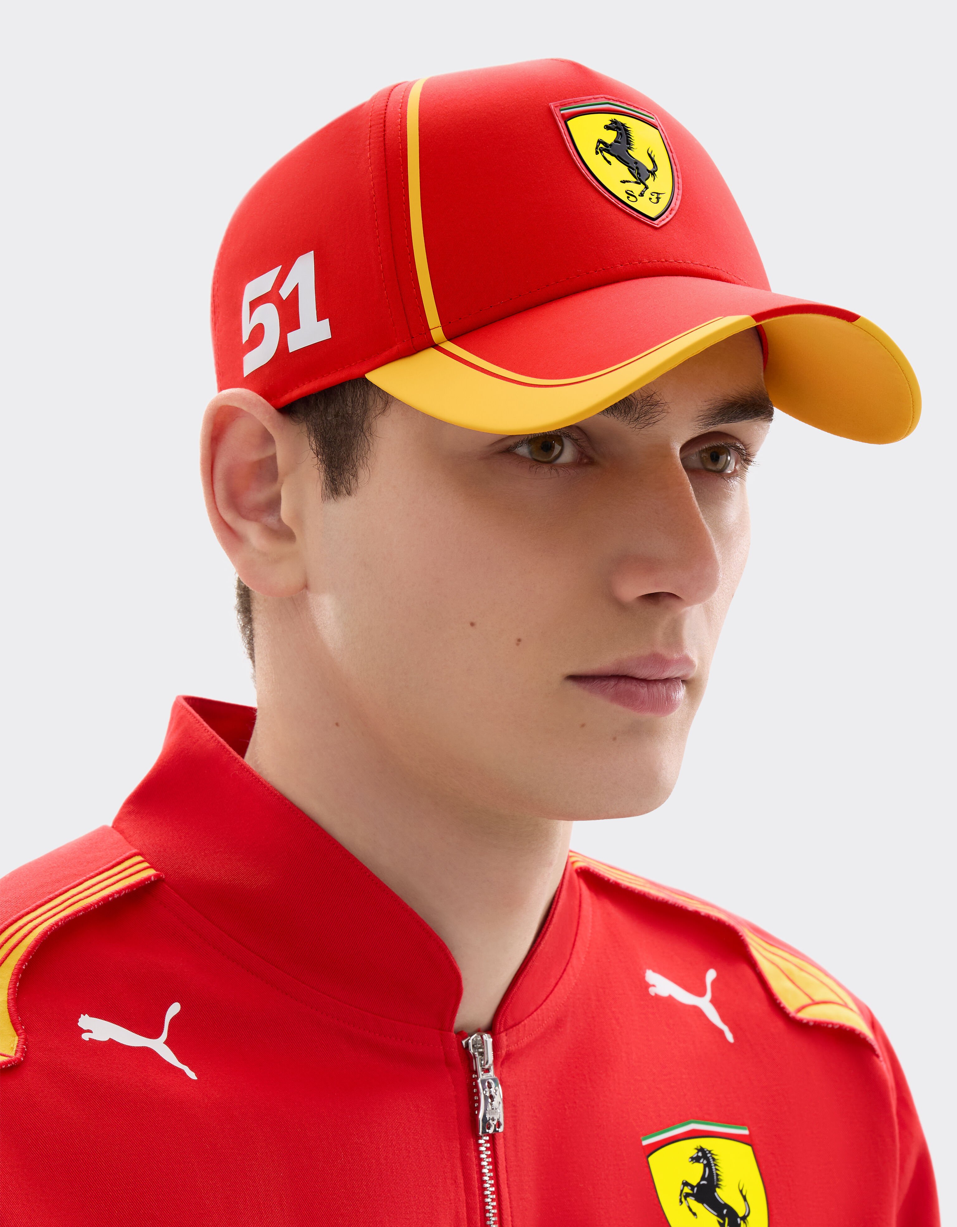 Ferrari Ferrari Hypercar 51 Replica 2026 Baseball Cap Rosso LA0GSf