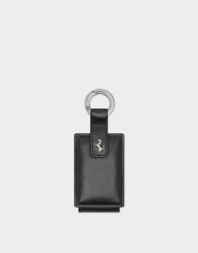 Ferrari Leather keyring for Amulet key Black 21949f