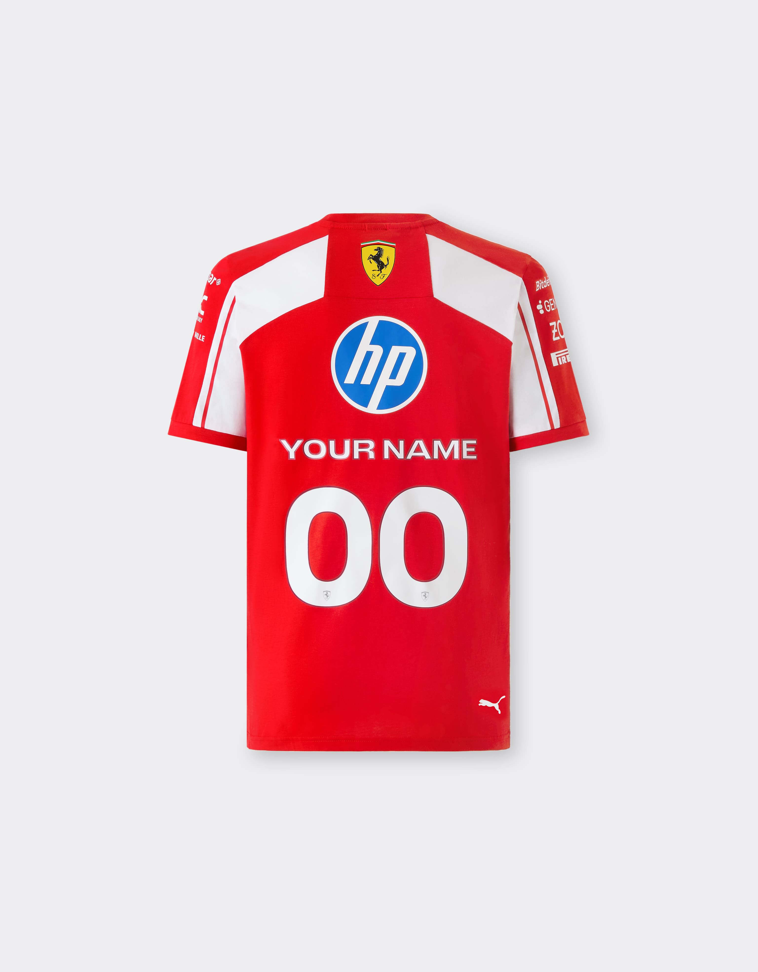 Ferrari Replica 2026 Puma for Scuderia Ferrari HP Kinder-T-Shirt Rot LA0I0fK