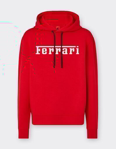 Ferrari 法拉利徽标 Scuba 潜水面料卫衣 赛车红 47819f