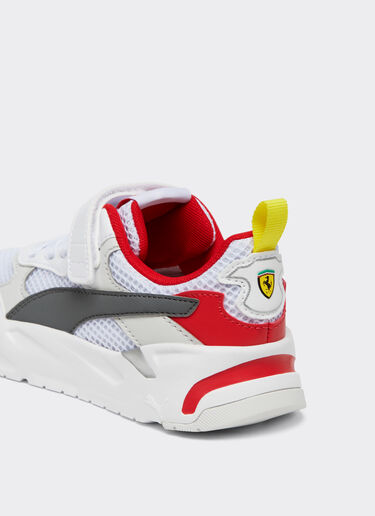 Ferrari Children’s Puma for Scuderia Ferrari Trinity trainers Optical White F1436fK