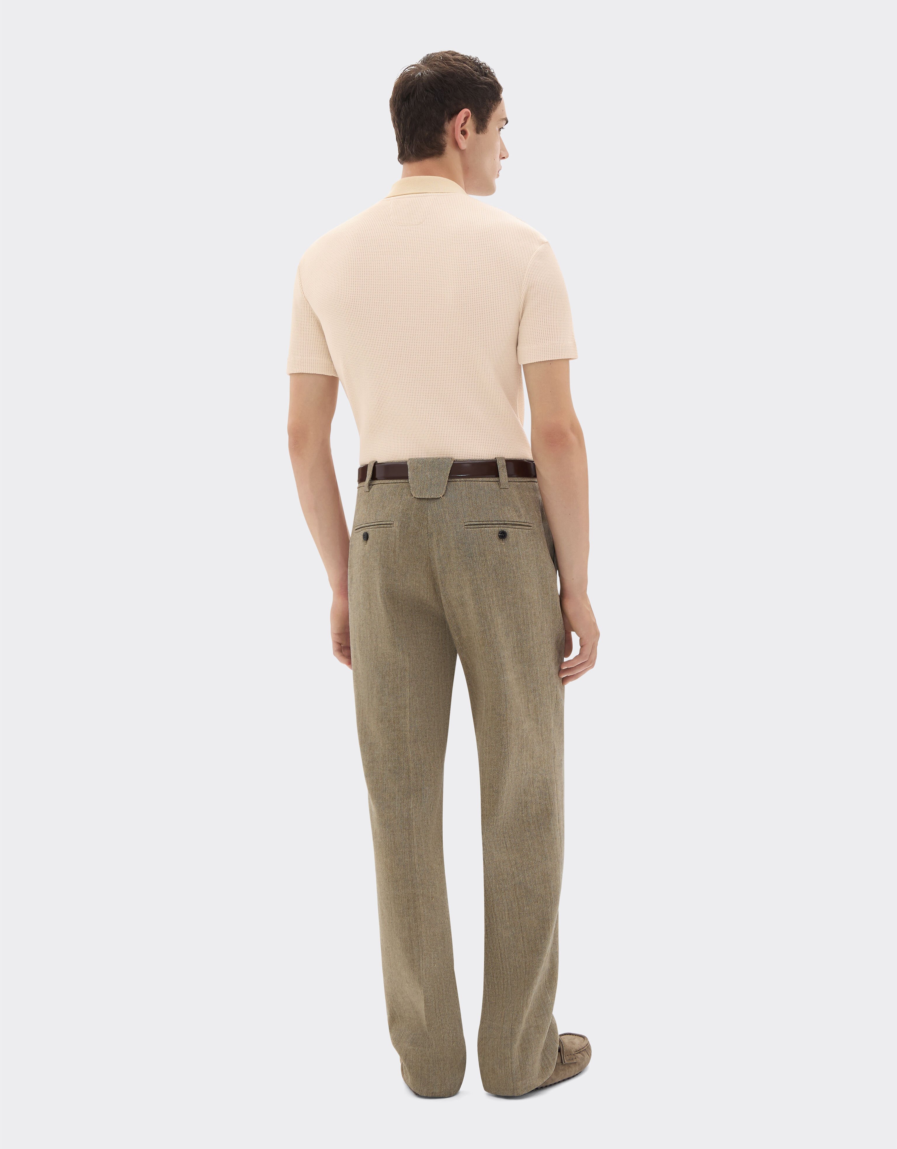 Ferrari Cotton pique polo shirt with Ferrari logo Powder Pink 50103f