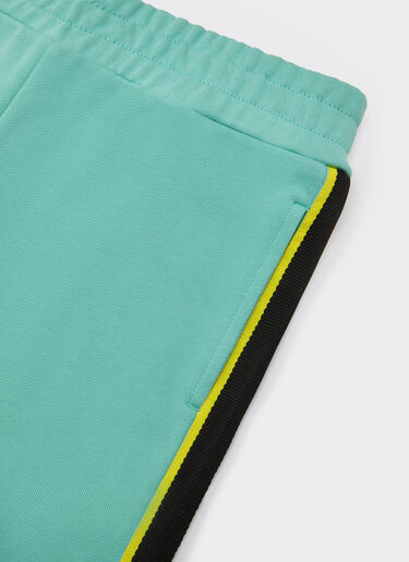 Ferrari Children’s joggers with Ferrari Shield Aquamarine 48532fK