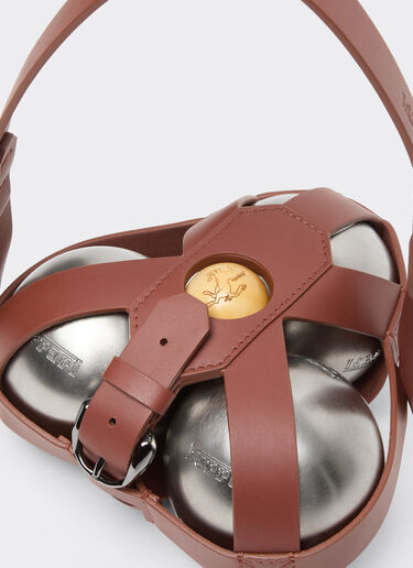Ferrari Leather pétanque set Hide 50970f