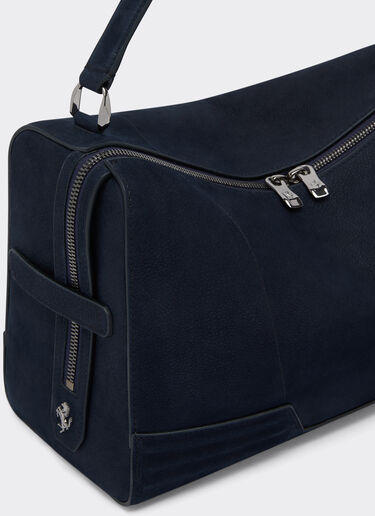 Ferrari Mini-Tasche Ferrari GT aus weichem Nubuk Navy 22116f