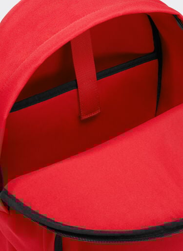  Technical fabric backpack with Ferrari Scudetto Rosso SBNBP0002HMM0017f