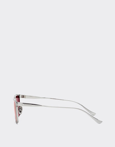 Ferrari Ferrari sunglasses in gunmetalmetal with red polarized lenses Gunmetal LA0LGf