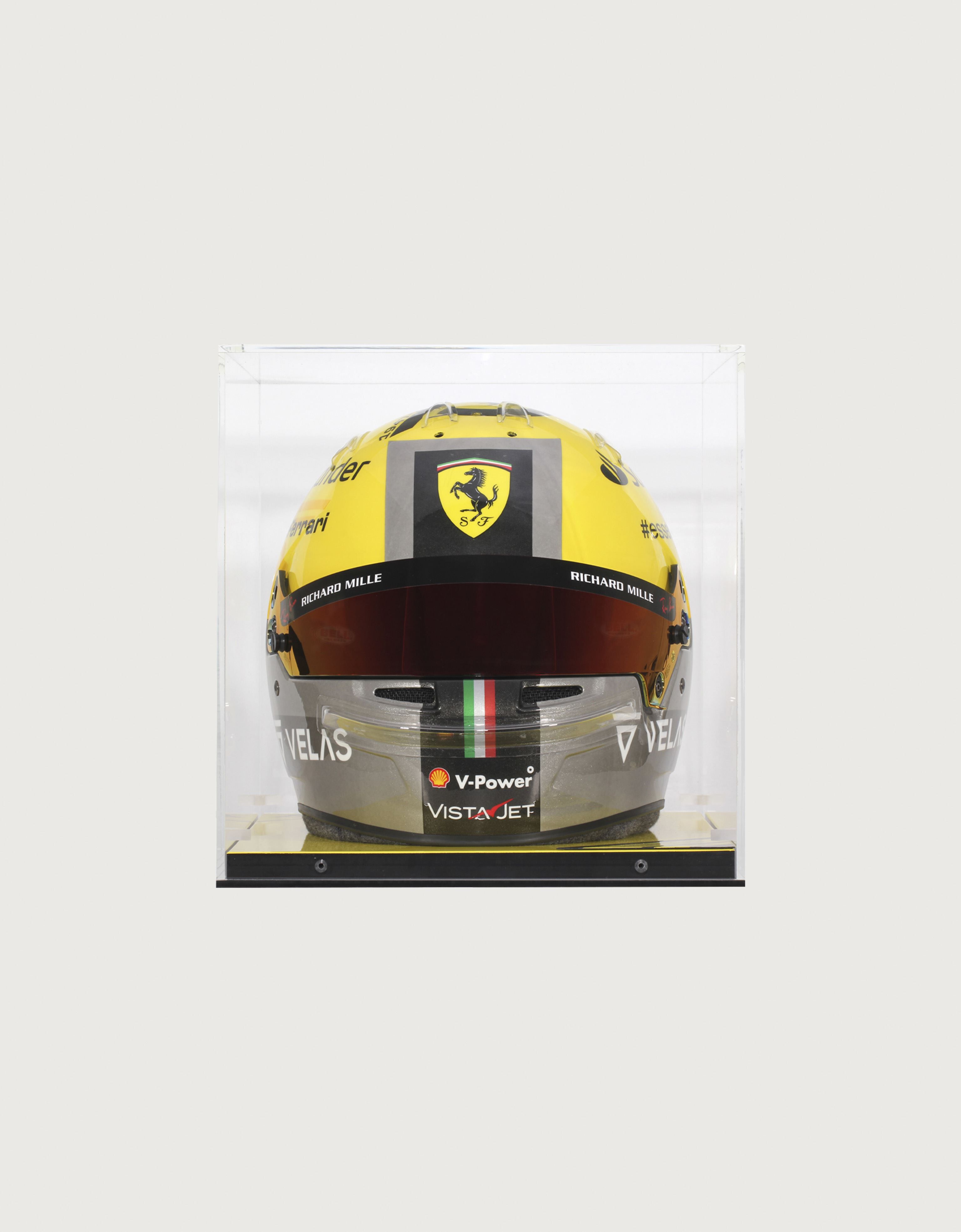 Ferrari Helm Carlos Sainz Giallo Modena Special Edition im Maßstab 1:1 MEHRFARBIG F1067f