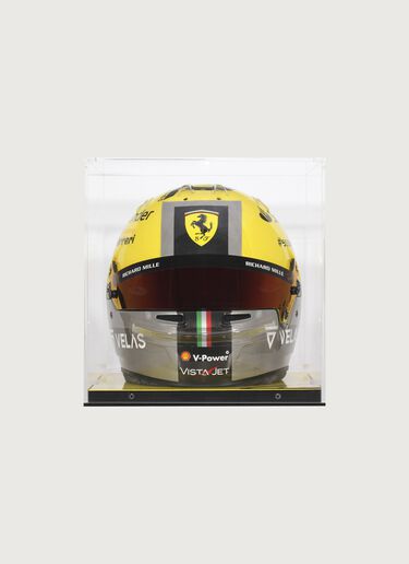 Ferrari Carlos Sainz Giallo Modena Special Edition helmet in 1:1 scale Yellow F0653f