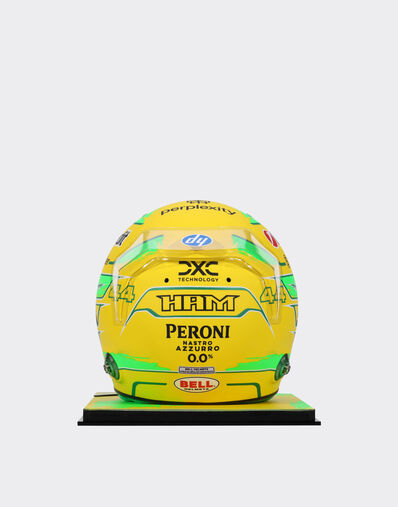 Ferrari Hamilton Brazil helmet in 1:1 scale - 2025 Special Edition MULTICOLORE LA07Gf