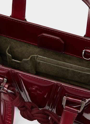 GT mini bolso tote Reacondicionado por Ferrari en charol con scooby Ferrari GT mini bolso tote Reacondicionado por Ferrari en charol con scooby Burdeos 49876f