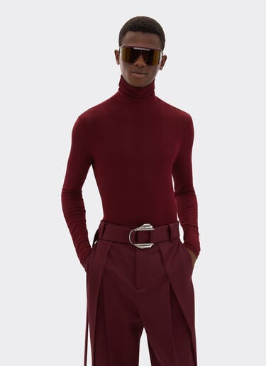 Jersey-Top mit hohem Halsausschnitt Ferrari Jersey-Top mit hohem Halsausschnitt Kirsche 49888f