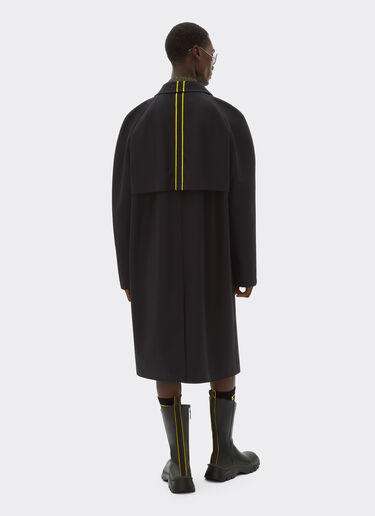 Ferrari Raincoat in wool, nylon and cashmere Black 20451f