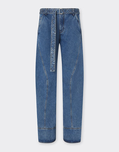Ferrari Washed denim trousers Denim 22470f
