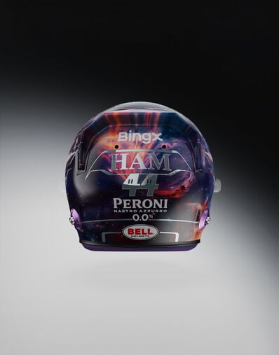 Ferrari Lewis Hamilton 1:1 Special Edition Helmet for the 2026 Austin Grand Prix Multicolor LS0OT3060EXT0001f