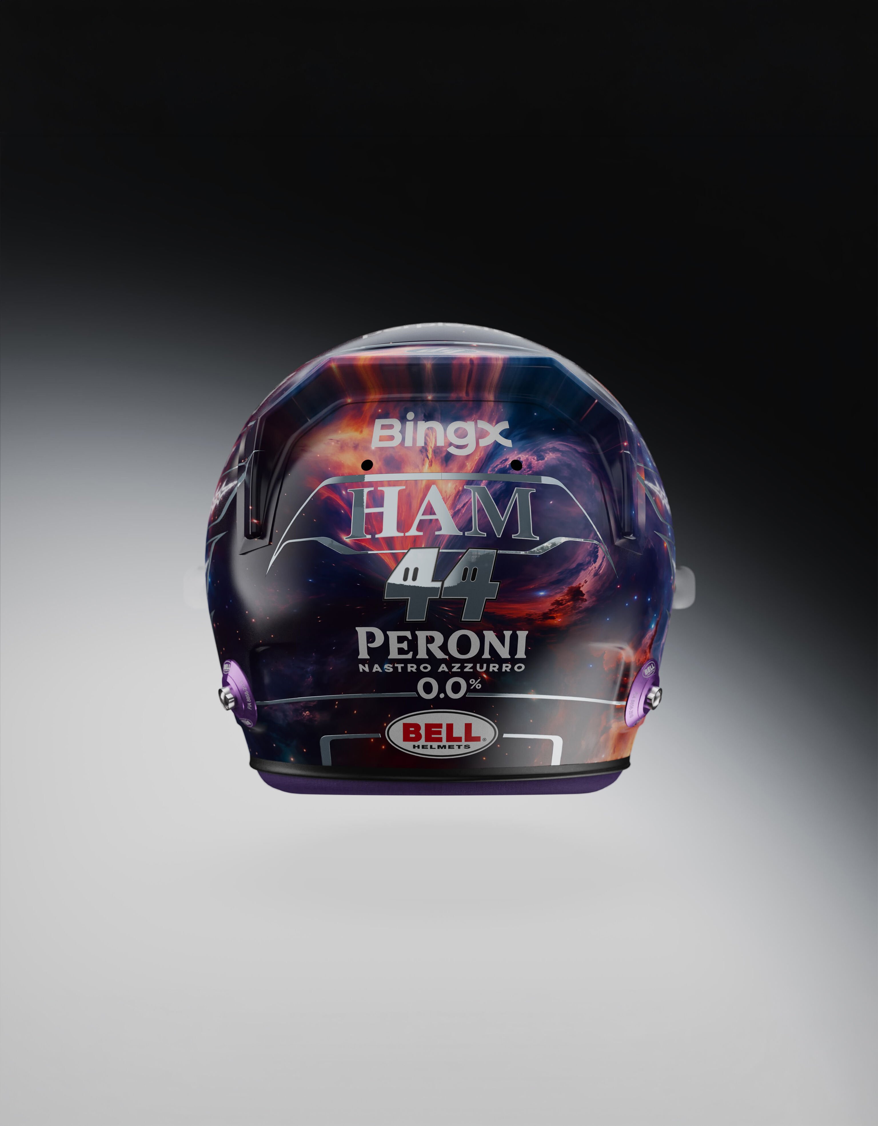 Lewis Hamilton 1:1 Special Edition Helmet for the 2026 Austin Grand Prix Ferrari Lewis Hamilton 1:1 Special Edition Helmet for the 2026 Austin Grand Prix Multicolor LS0OT3060EXT0001f
