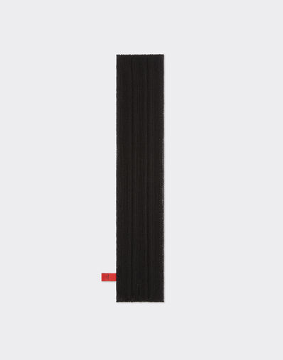 Ferrari Viscose and lurex Shelley scarf Black 21946f