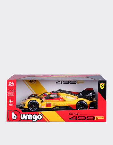 Ferrari Maqueta del Ferrari 499P LMH n.º 83 a escala 1:18 Giallo LO0R1339EXT0001f