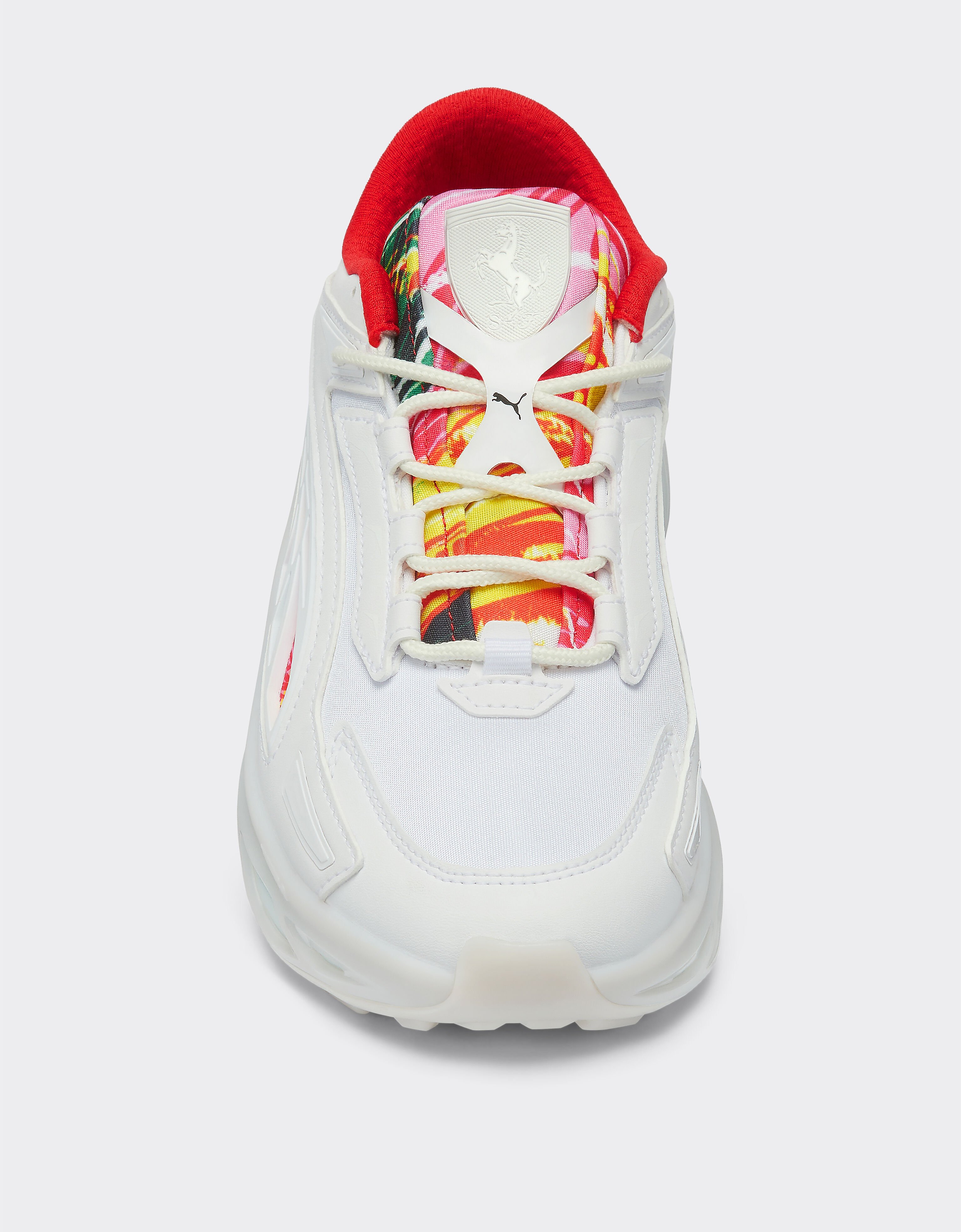 Ferrari Chaussures Puma pour Scuderia Ferrari Exotek Nitro Crews Go Summer Blanc optique F1222f