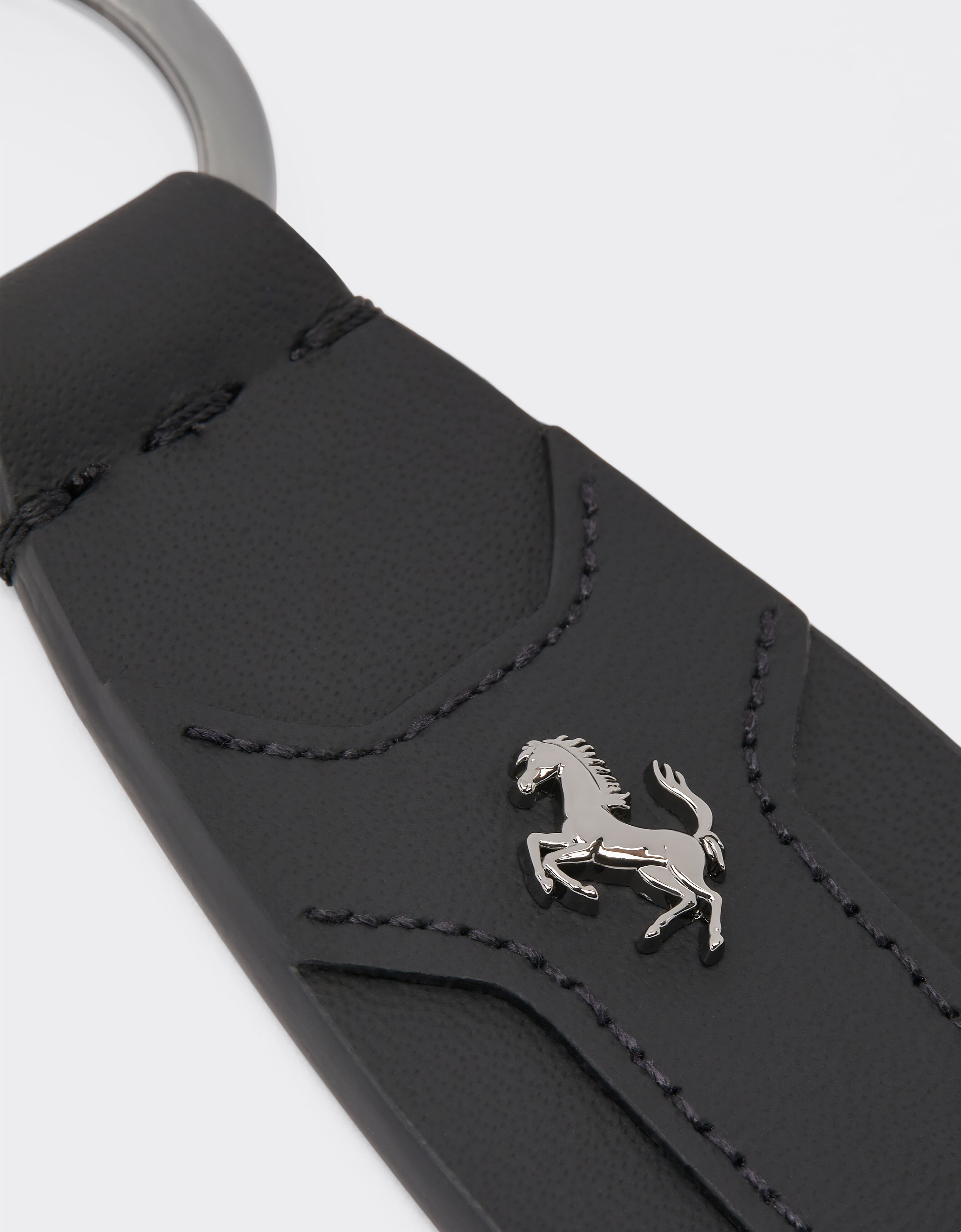 Ferrari Second Life leather keyring Black 21437f