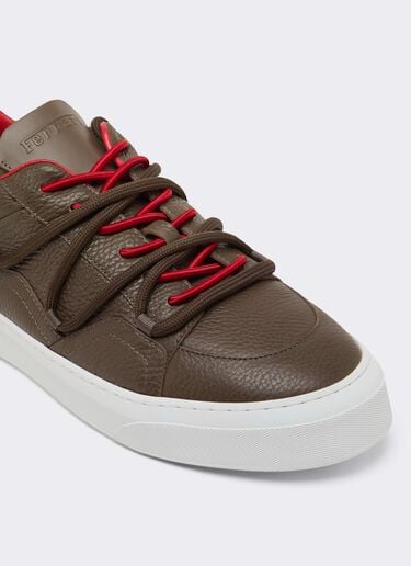 Zapatillas bajas de piel granate Ferrari Zapatillas bajas de piel granate Mimetico CSMLT0006XL00021f