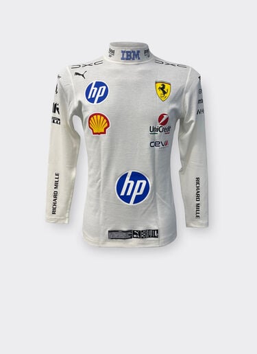 Ferrari Hamilton Replica Racing Under-Suit for the 2026 Monza Grand Prix Ferrari Ferrari Hamilton Replica Racing Under-Suit for the 2026 Monza Grand Prix Bianco LJ0TH1090EXT0001f
