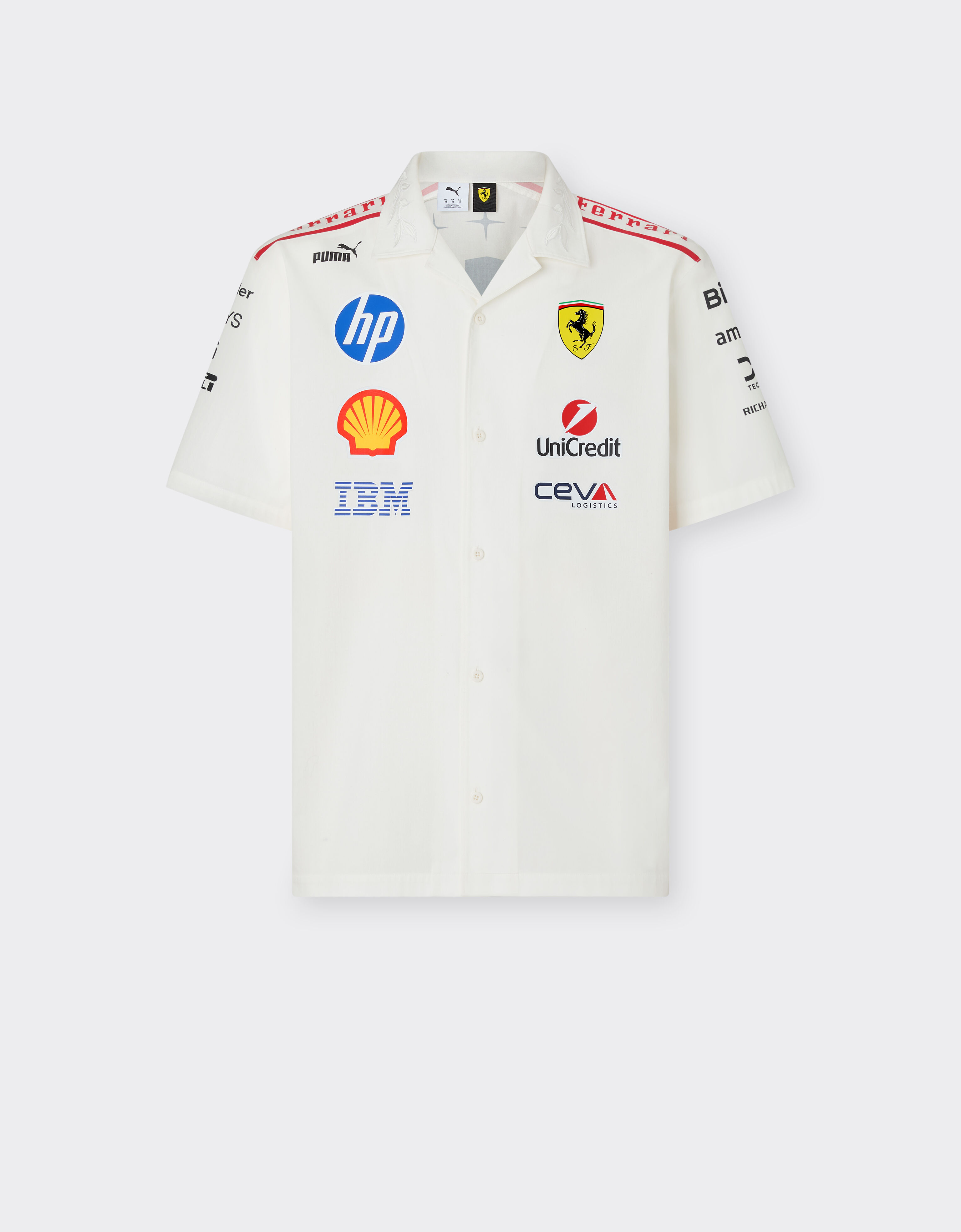 Ferrari Replica Shirt for the 2026 Monza Grand Prix in Bianco