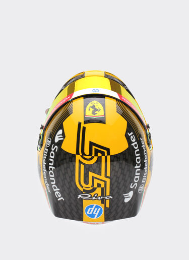 Ferrari Casque Carlos Sainz Monza Special Edition 2024 à l'échelle 1/1 Jaune F1351f