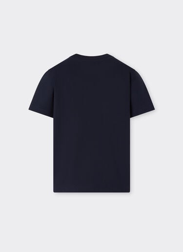 Camiseta de algodón con logotipo Ferrari Ferrari Camiseta de algodón con logotipo Ferrari Navy 22749fK
