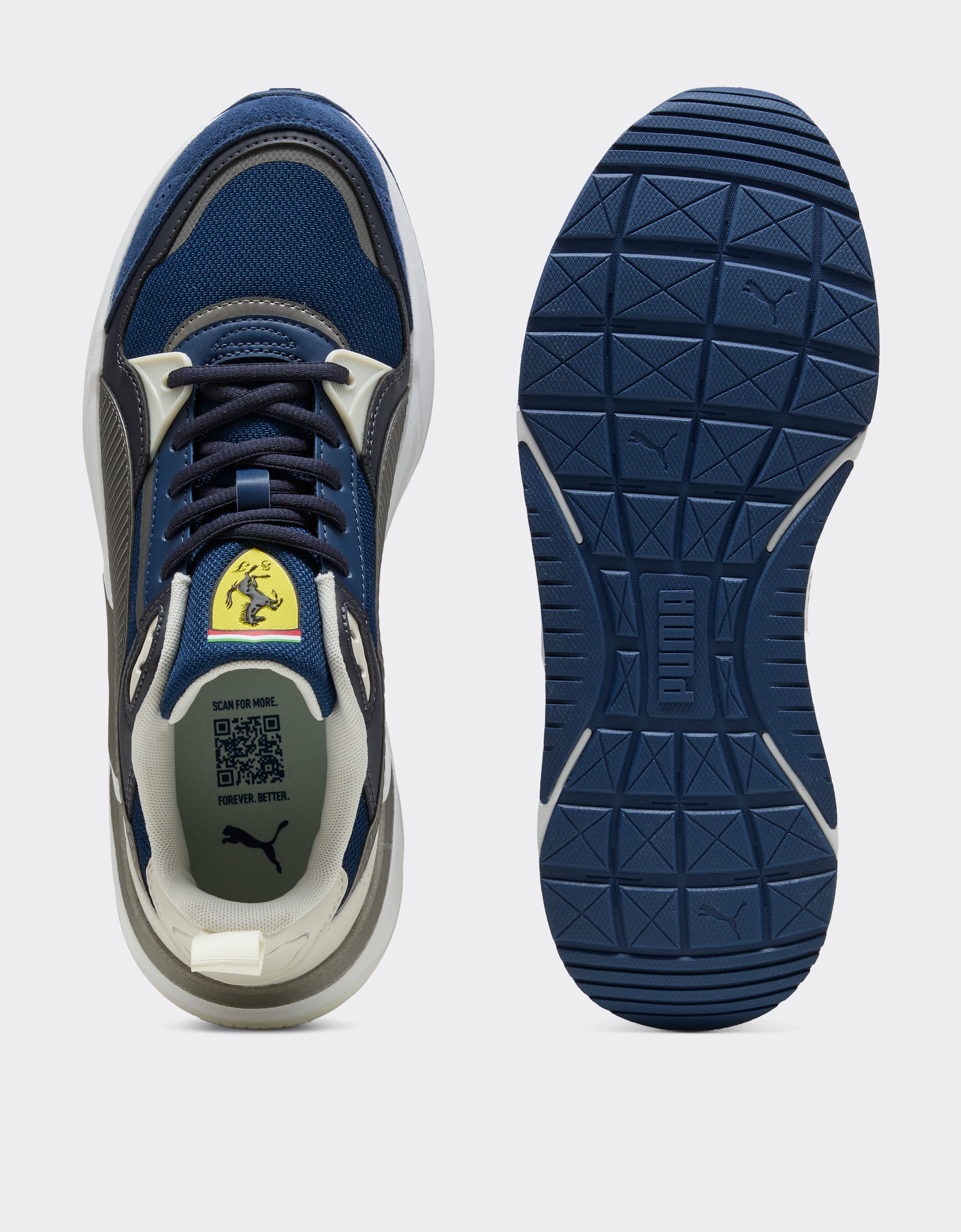 Ferrari Baskets Puma pour Scuderia Ferrari Trinity 2 Bleu écossais LA0B7f