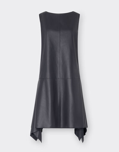 Ferrari Midi dress in nappa leather Navy 21783f