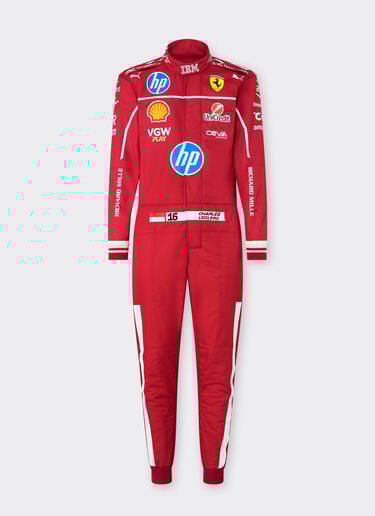 Charles Leclerc Combinaison Puma pour la Scuderia Ferrari Ferrari Charles Leclerc Combinaison Puma pour la Scuderia Ferrari Rouge LA08Mf