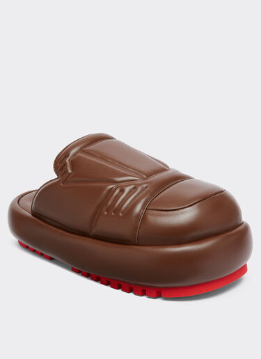 Ferrari Slipper sandal in nappa Cuero 21461f