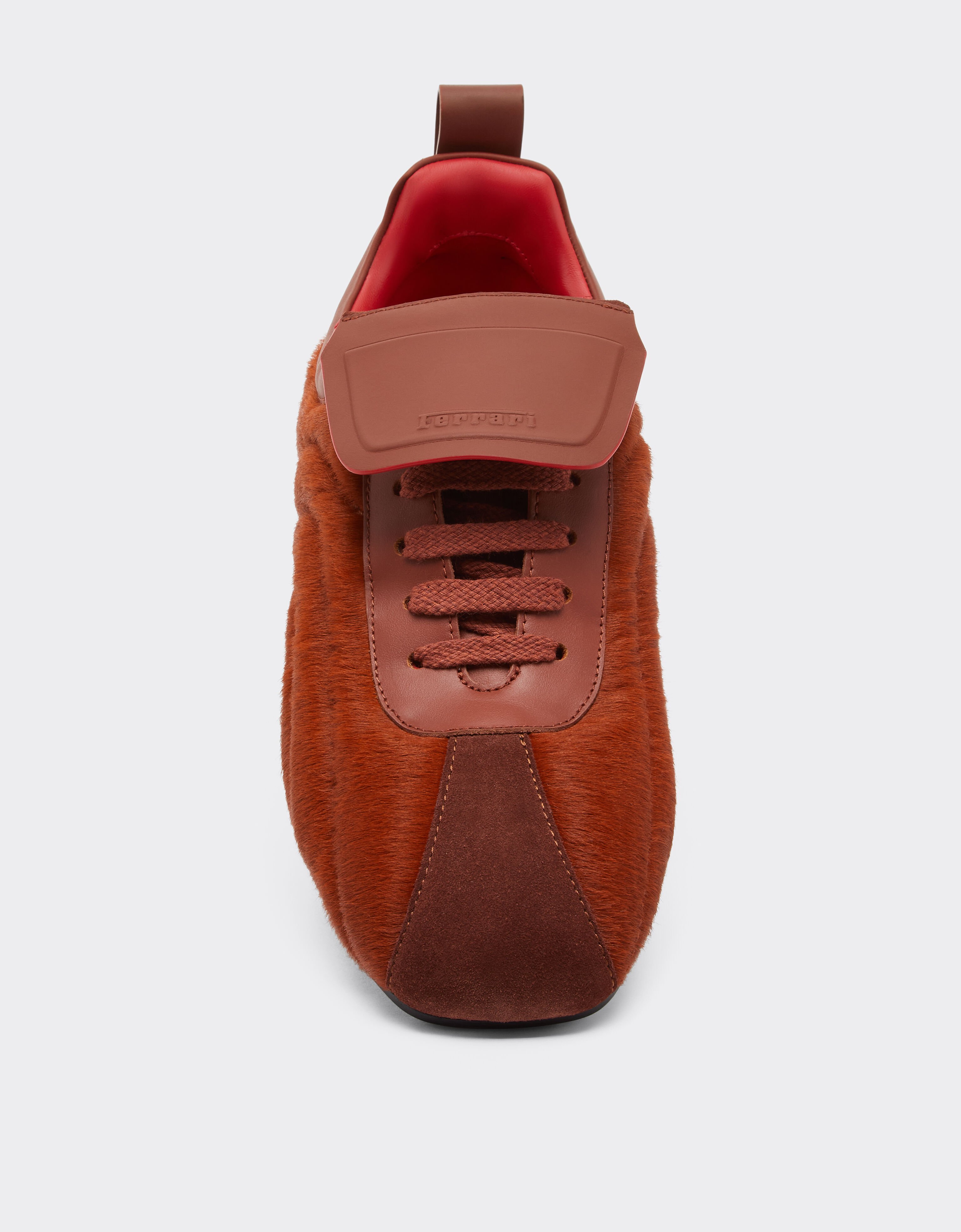 Ferrari Baskets de course en cuir, daim et peau de poney Cuir 49747f