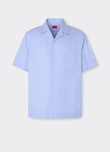Cotton shirt with Ferrari Monogram pattern Ferrari Cotton shirt with Ferrari Monogram pattern Oxford 50071f